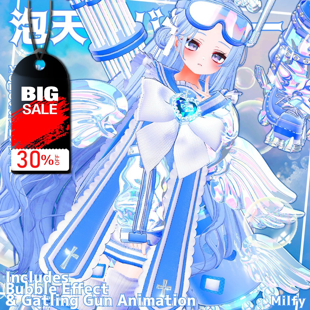 🎁5000 Follow Thx ~6/14🎁✨Animation✨【♥Bubble Bubbly♥】 【15avatars】
