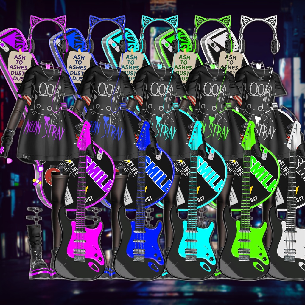 ✨Animation✨【♥Neon Stray♥】 【14 avatars】