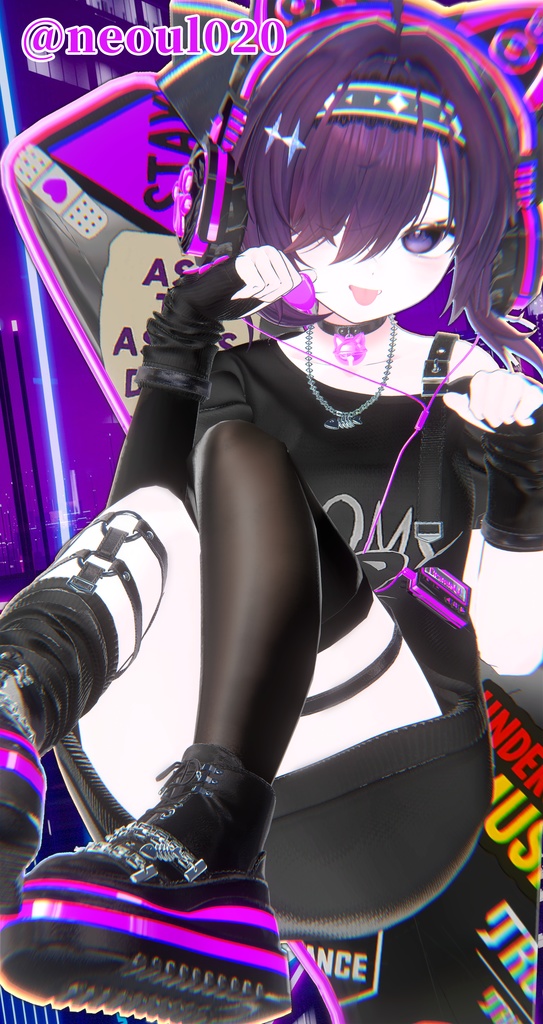 ✨Animation✨【♥Neon Stray♥】 【14 avatars】