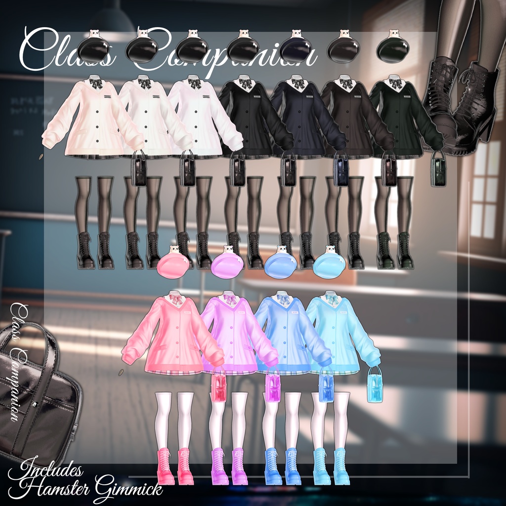 ✨Animation✨【♥Class Companion♥】 【16 avatars】