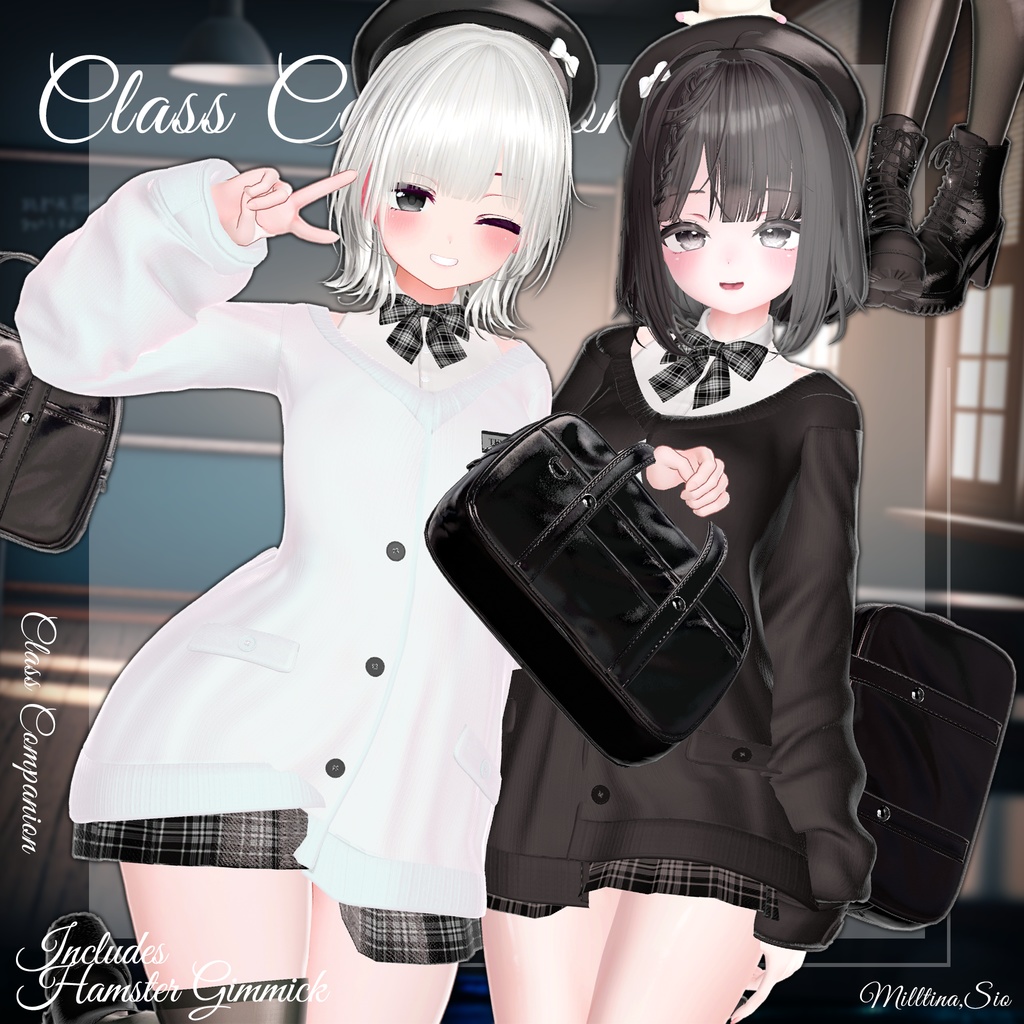 🎁OPEN SALE🎁UPDATE Airi, Moe, Kipfel, Mamehinata 【♥Class Companion♥】