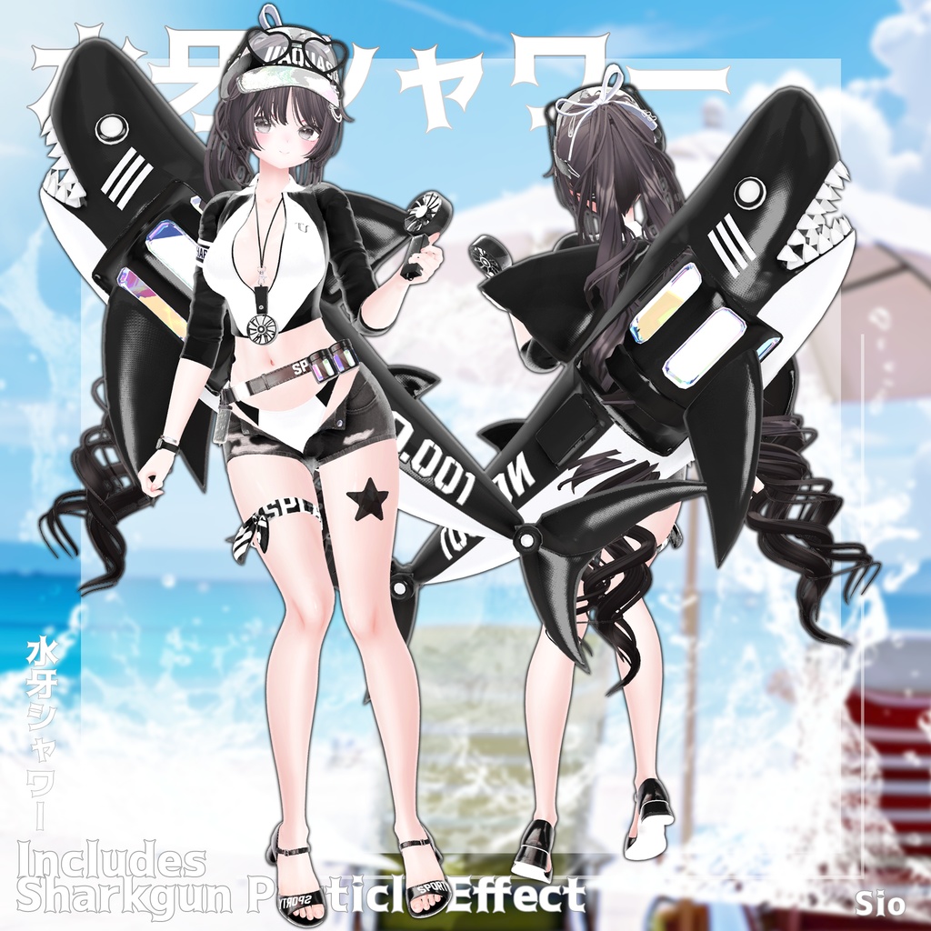 🎁BlackFriday Sale ~12/13🎁✨Animation✨ 【♥Shark Splash♥】 【15 avatars】