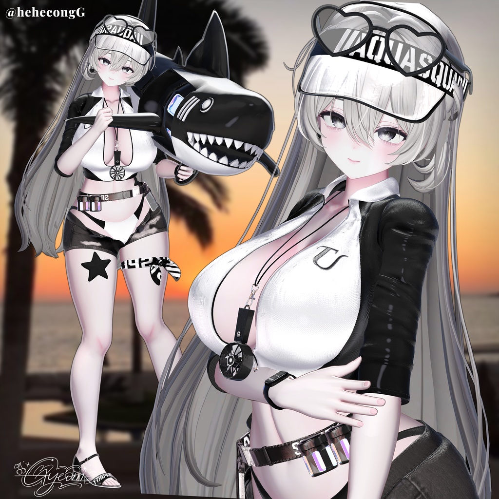 🎁BlackFriday Sale ~12/13🎁✨Animation✨ 【♥Shark Splash♥】 【15 avatars】