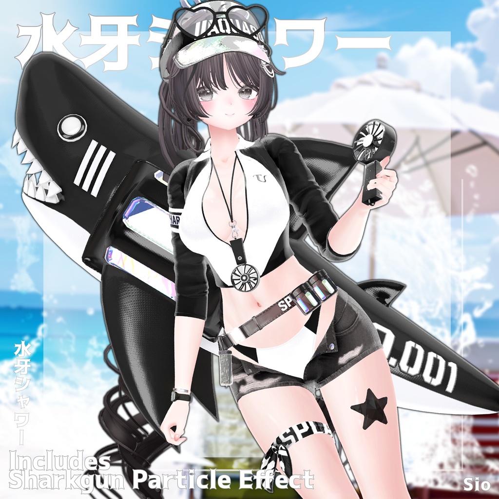 🎁BlackFriday Sale ~12/13🎁✨Animation✨ 【♥Shark Splash♥】 【15 avatars】