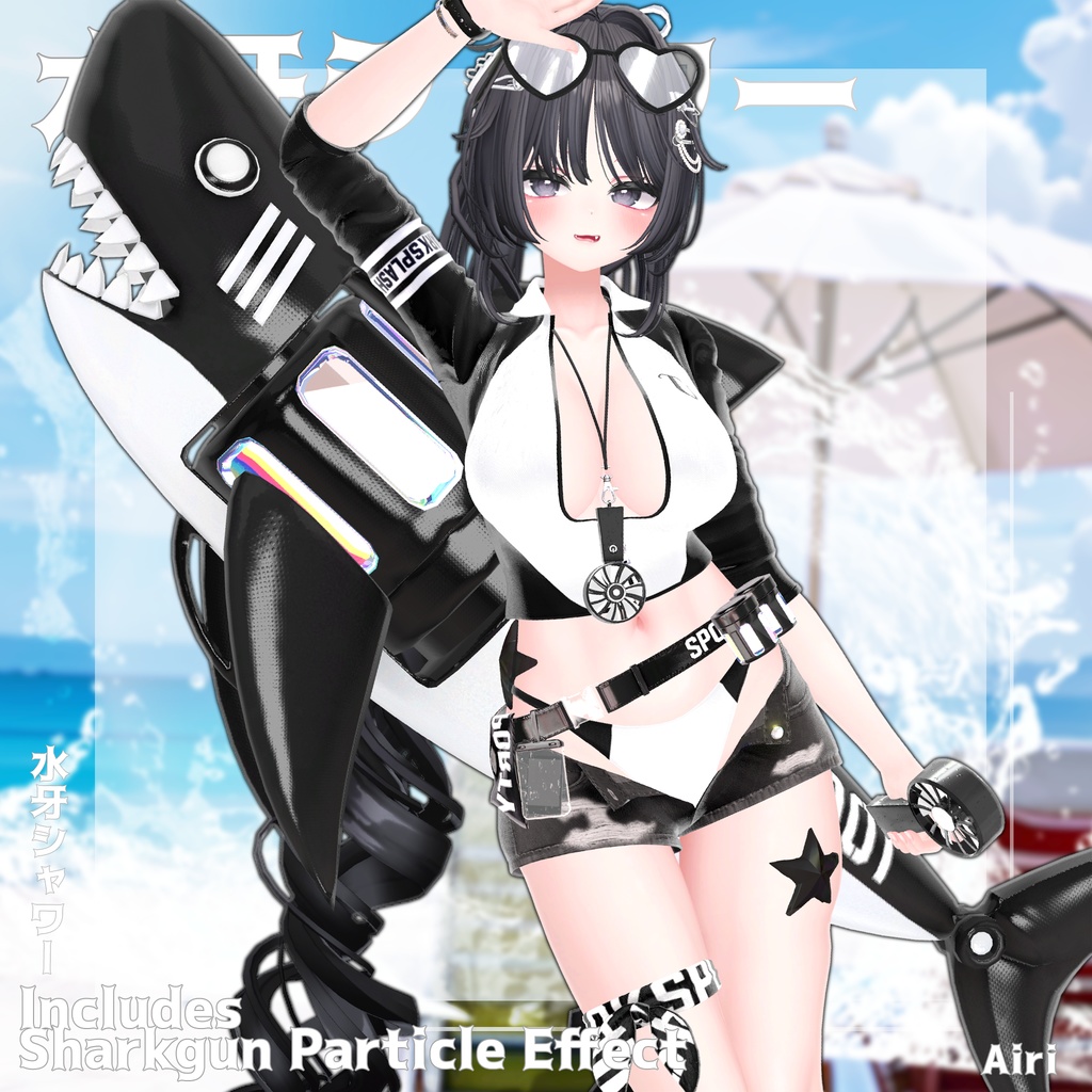 🎁BlackFriday Sale ~12/13🎁✨Animation✨ 【♥Shark Splash♥】 【15 avatars】