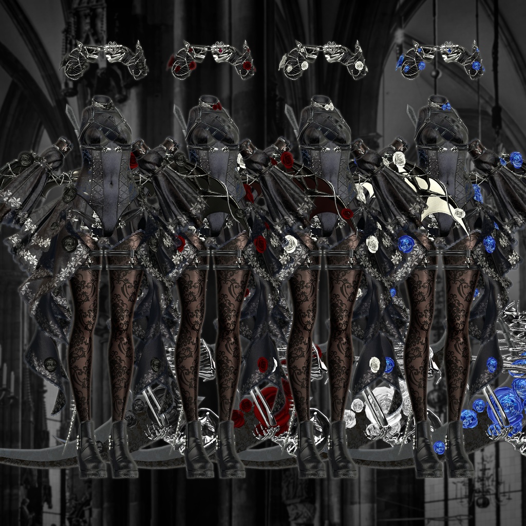 ✨Animation✨ 【♥Requiem Of Roses♥】 【17 avatars】