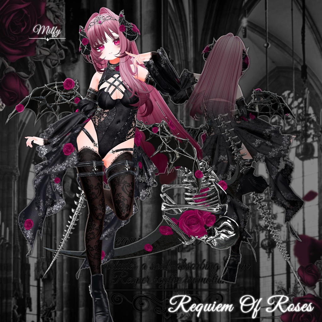 ✨Animation✨ 【♥Requiem Of Roses♥】 【17 avatars】