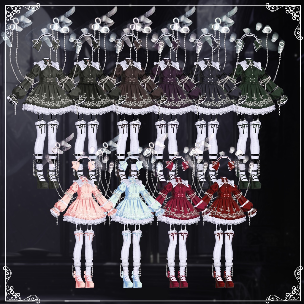 🎁BlackFriday Sale ~12/13🎁✨Animation✨ 【♥Marionette Nocturne♥】 【18 avatars】