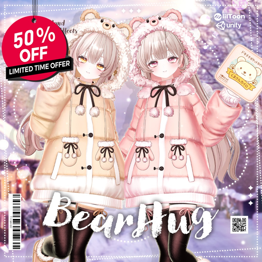 🎁20K Follower Sale ~5/2🎁✨Animation✨ 【♥Bear Hug♥】 【22 avatars】