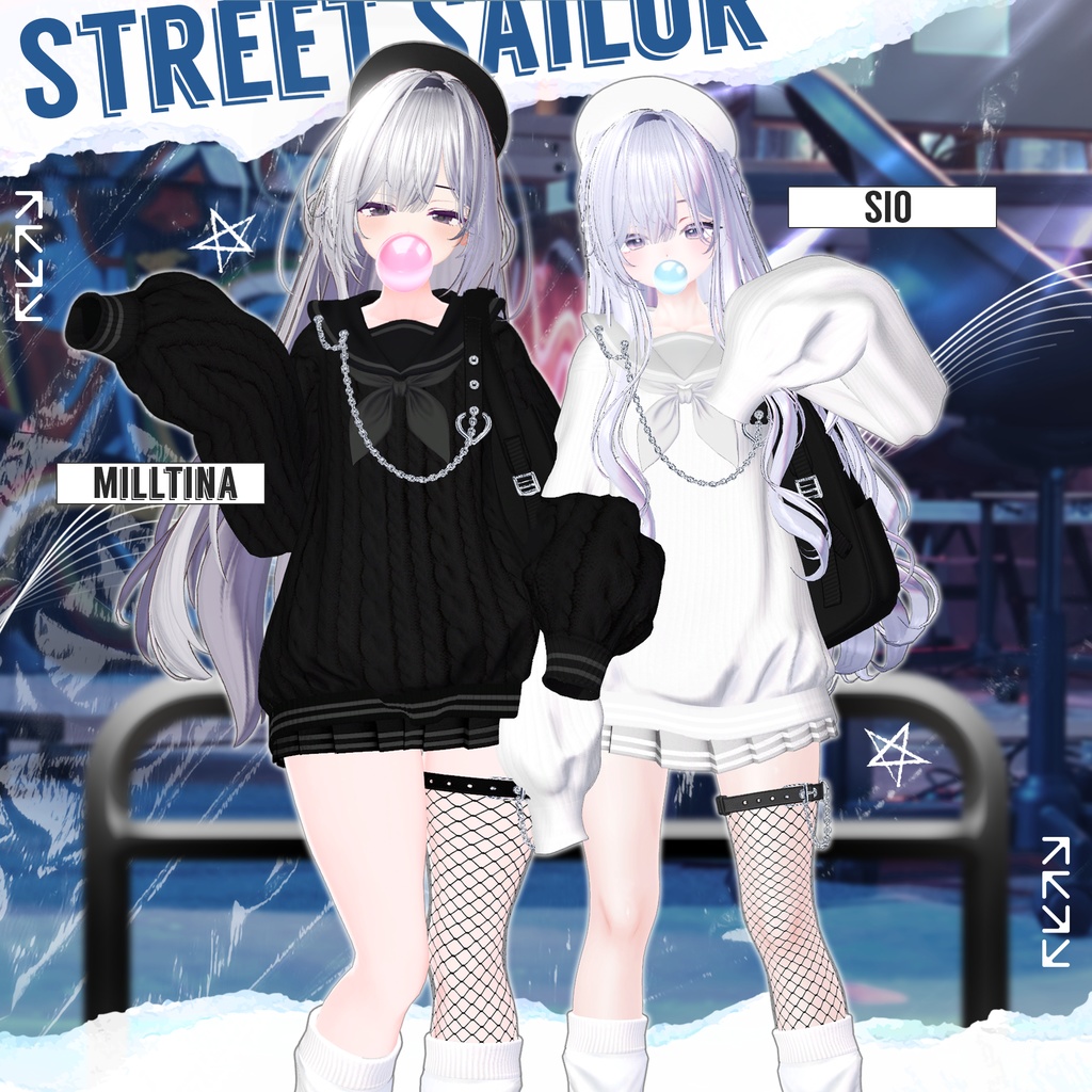 🎁Open Sale ~02/28🎁✨Animation✨【♥Street Sailor♥】 【20 avatars】