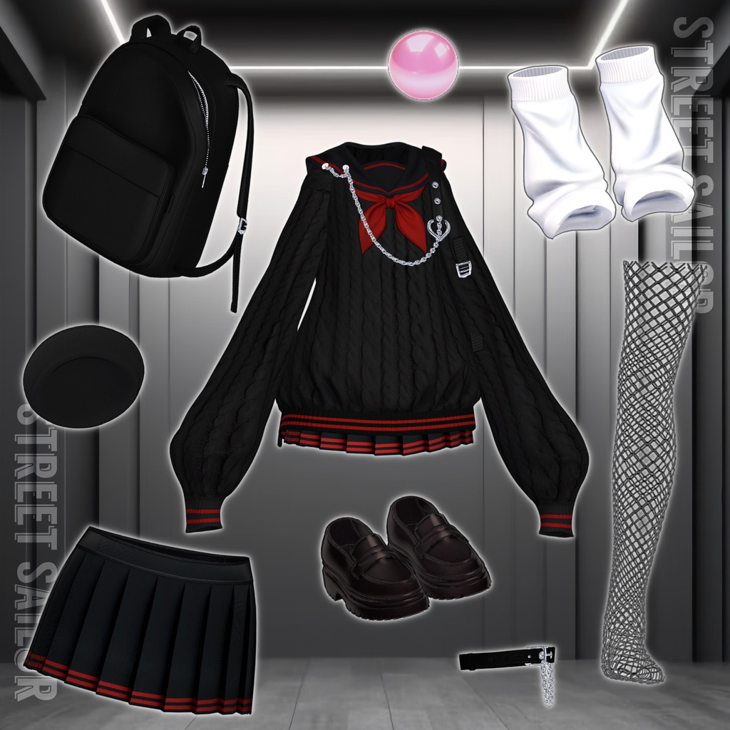 🎁Open Sale ~02/28🎁✨Animation✨【♥Street Sailor♥】 【20 avatars】