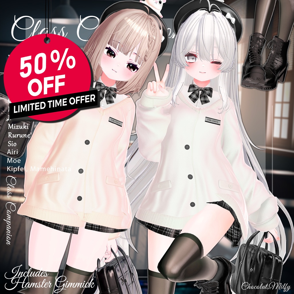 🎁Back to school sale ~3/14🎁5 items UP to 50% OFF