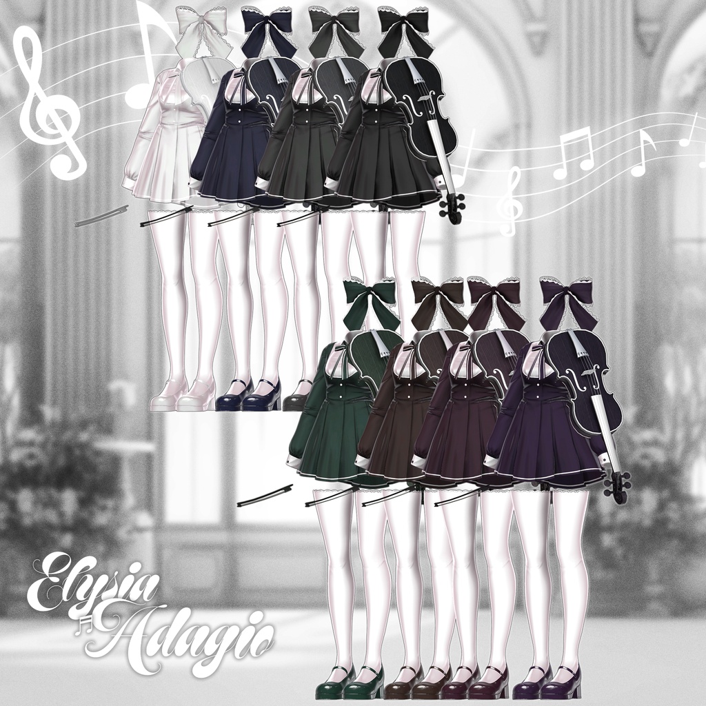 🎁For Milfy,Eku Free ~05/30🎁✨Animation✨【♥Elysia Adagio♥】 【22 avatars】