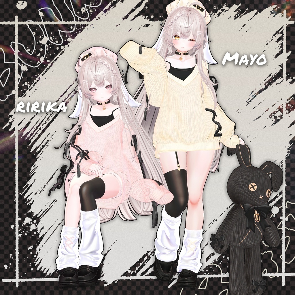 🎁Open Hot Sale ~07/11🎁✨Animation✨【♥Bunny Bash♥】 【21 avatars】