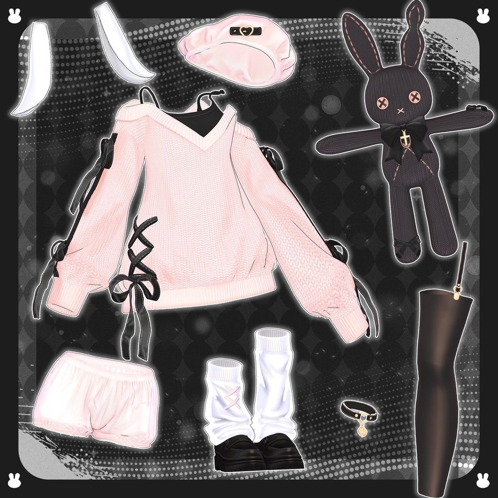 🎁Open Hot Sale ~07/11🎁✨Animation✨【♥Bunny Bash♥】 【21 avatars】