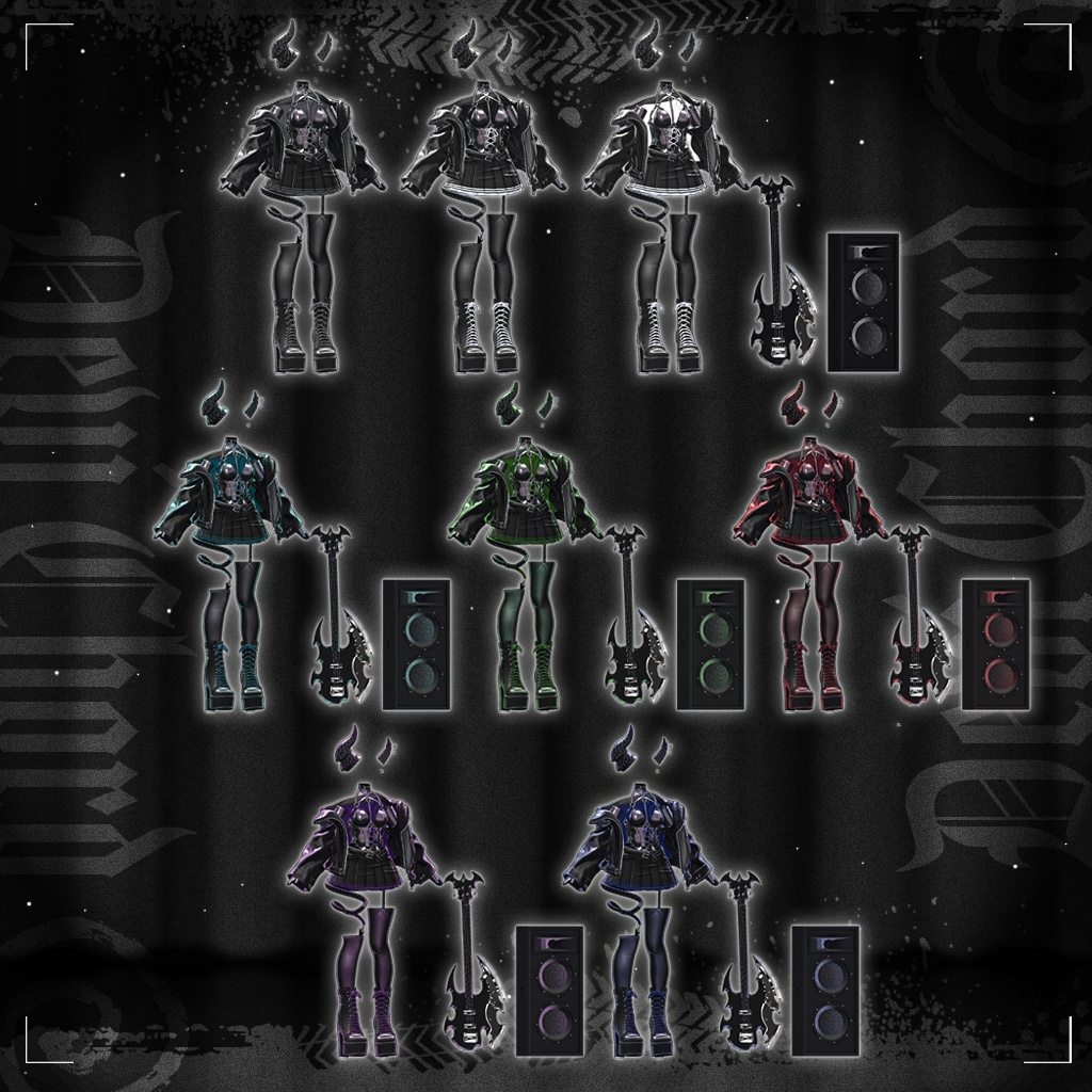 🎁For Shinano Free ~8/8🎁✨Animation✨【♥Devi Chord♥】 【22 avatars】