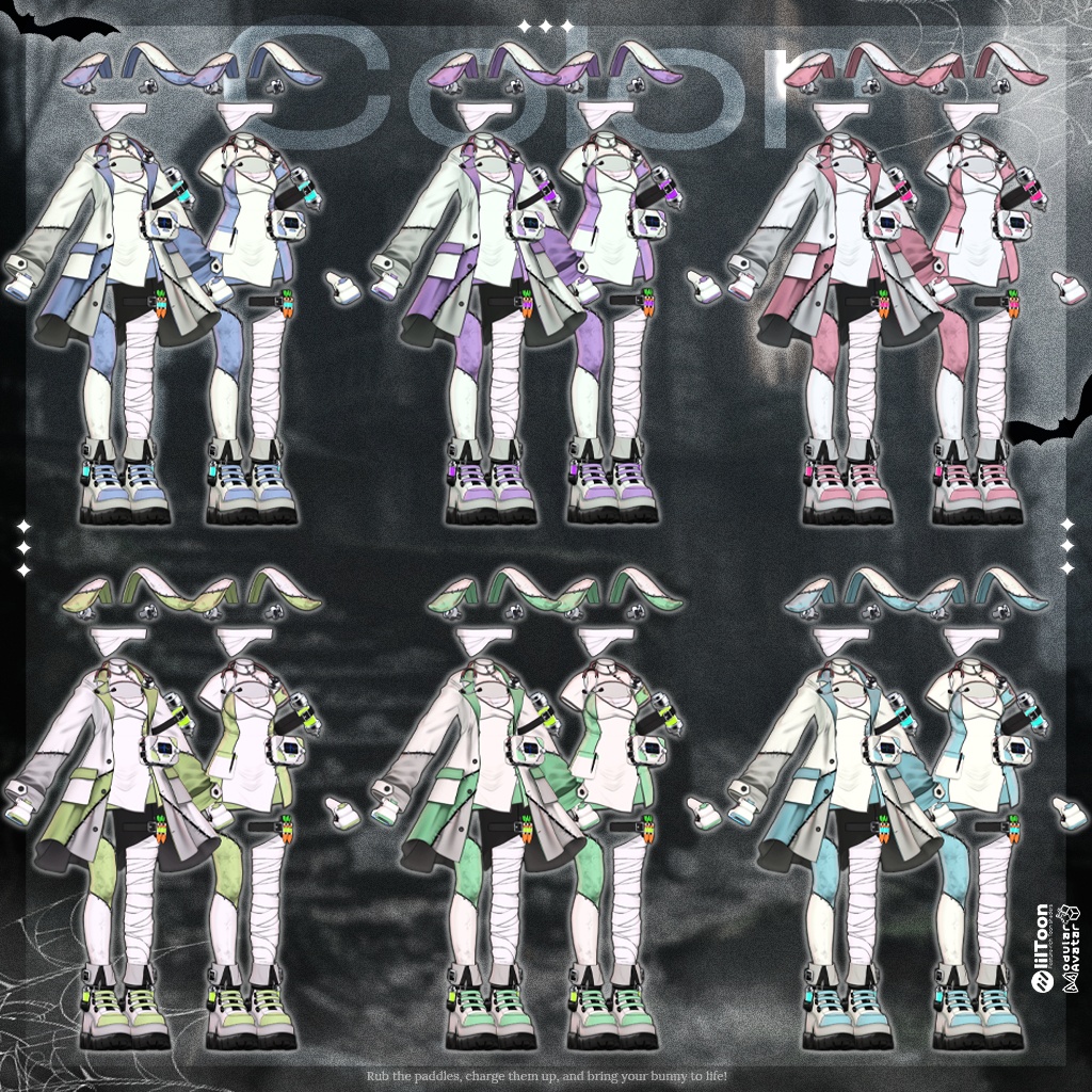 🎁For Milfy,Eku Free ~10/17🎁✨Animation✨【♥Shock Bunny♥】 【22 avatars】