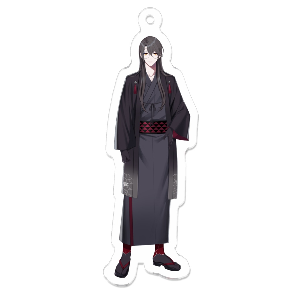 オリジナルアクリルキーホルダー　黒みろさん【受注生産】
