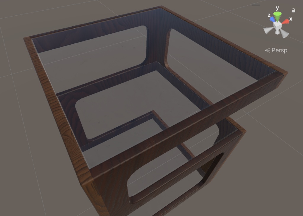 キューブ型サイドテーブル