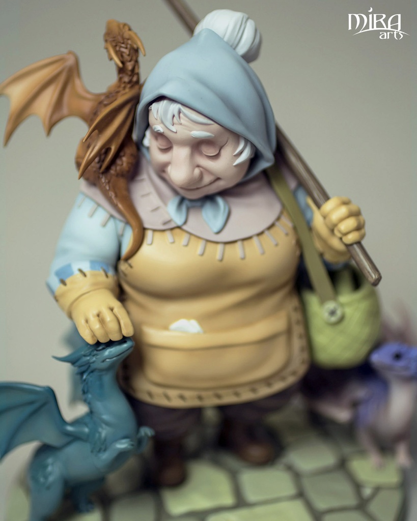 マミードラゴン Mamie Dragon - Pre-painted edition