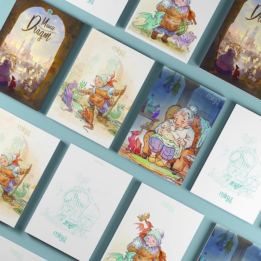 マミードラゴン Mamie Dragon - Pre-painted edition