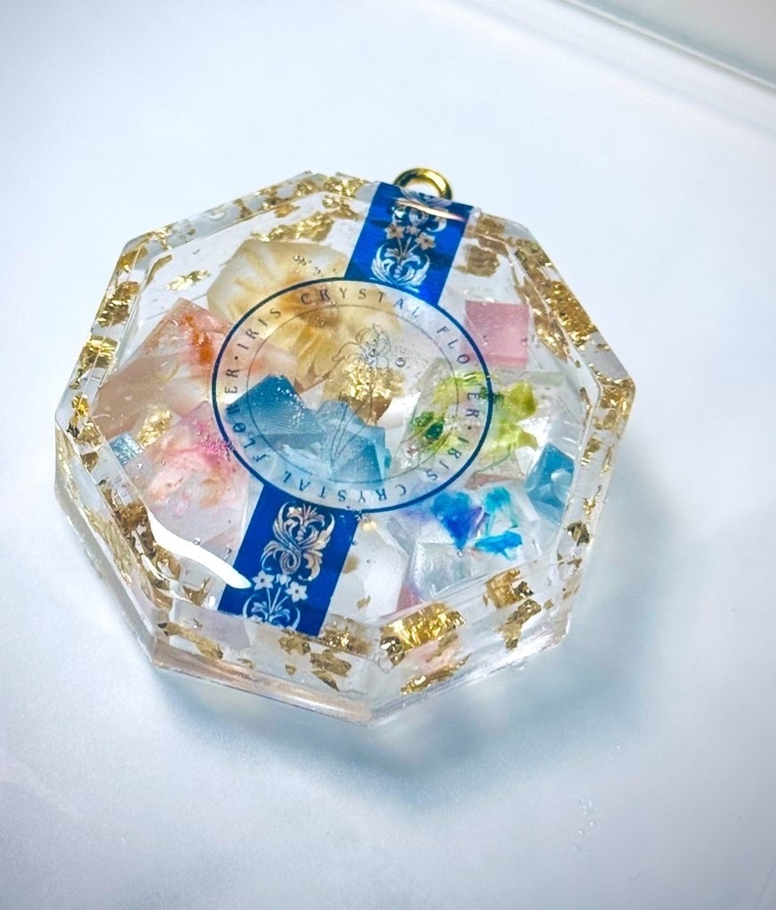 【ともカズ】水晶花キーホルダー