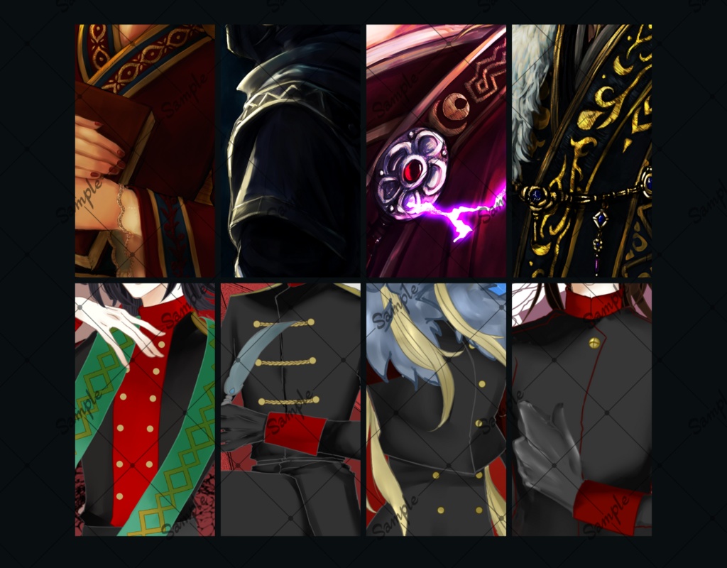 【ともカズ】NPC×軍国・皇国if衣装イラスト本