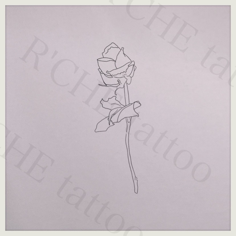 Flower.02 / タトゥーシール