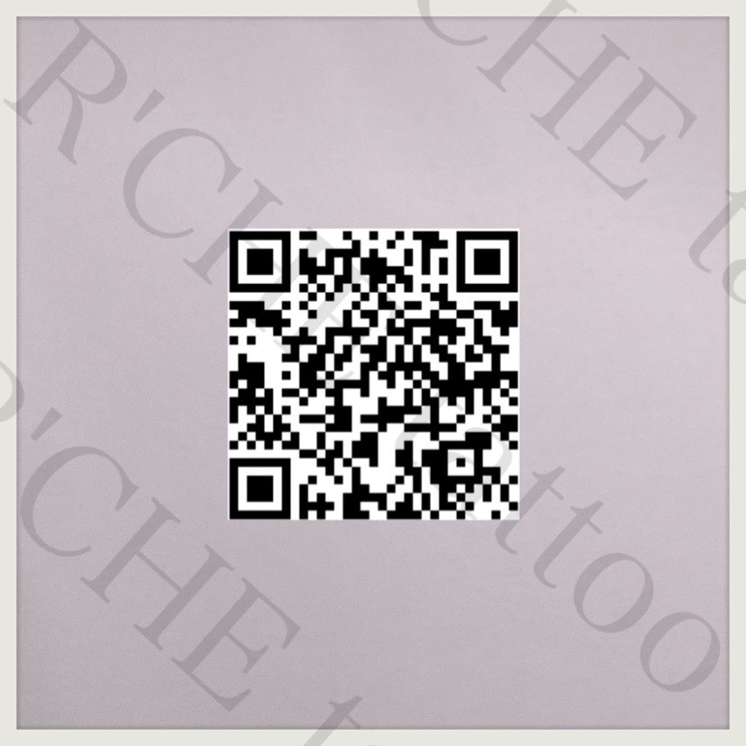 QRcode.01 / タトゥーシール