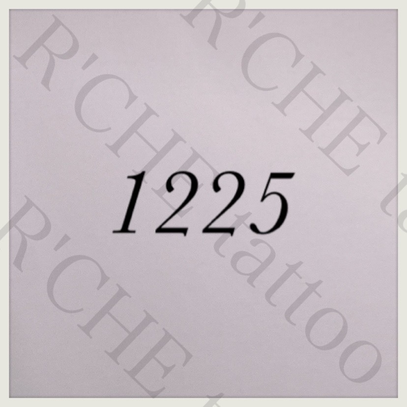 1225 Xmas / タトゥーシール