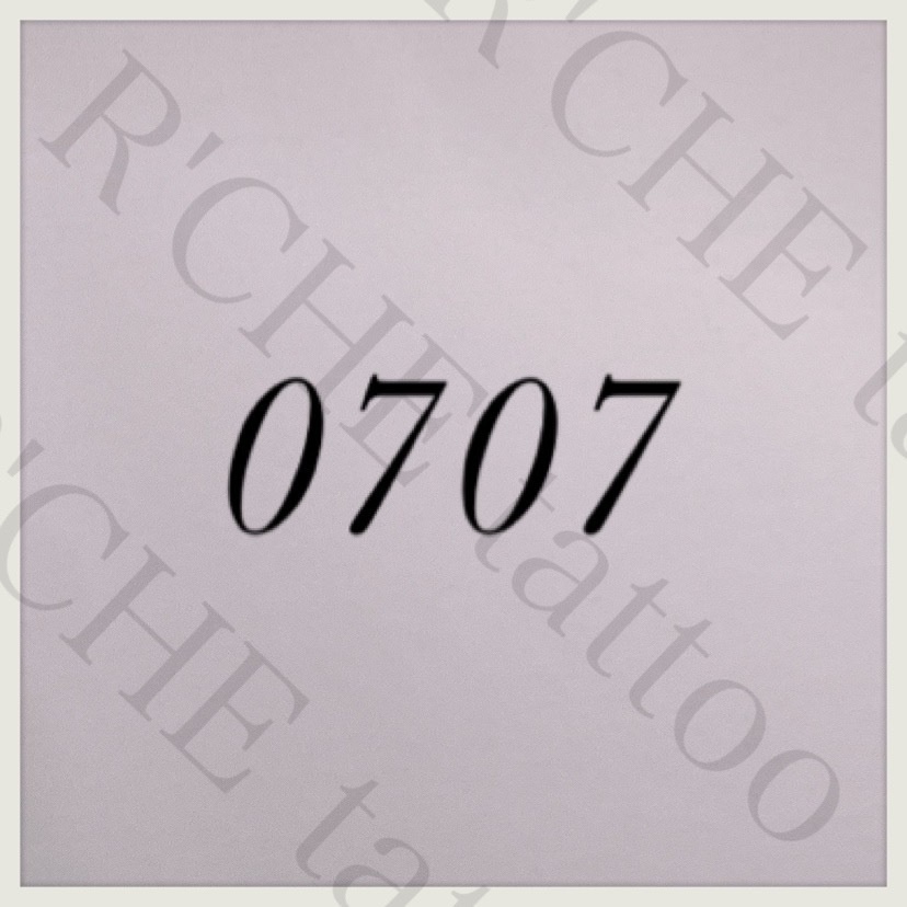 707 Tanabata / タトゥーシール