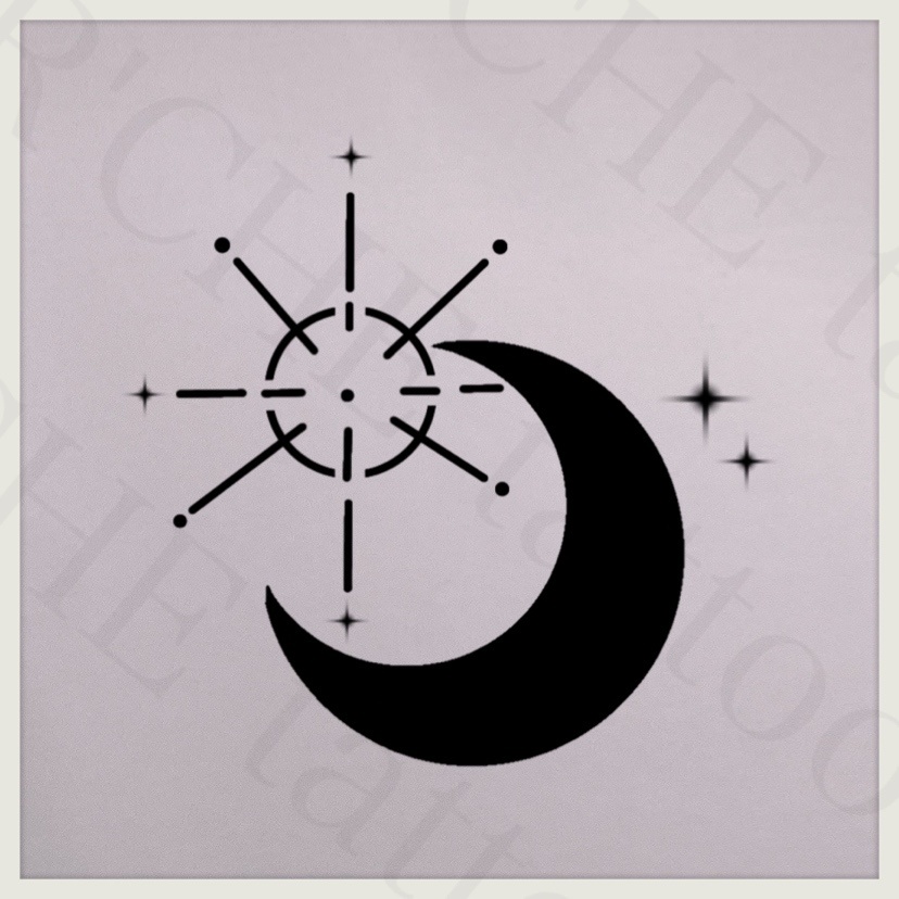 BLACK MOON／タトゥーシール