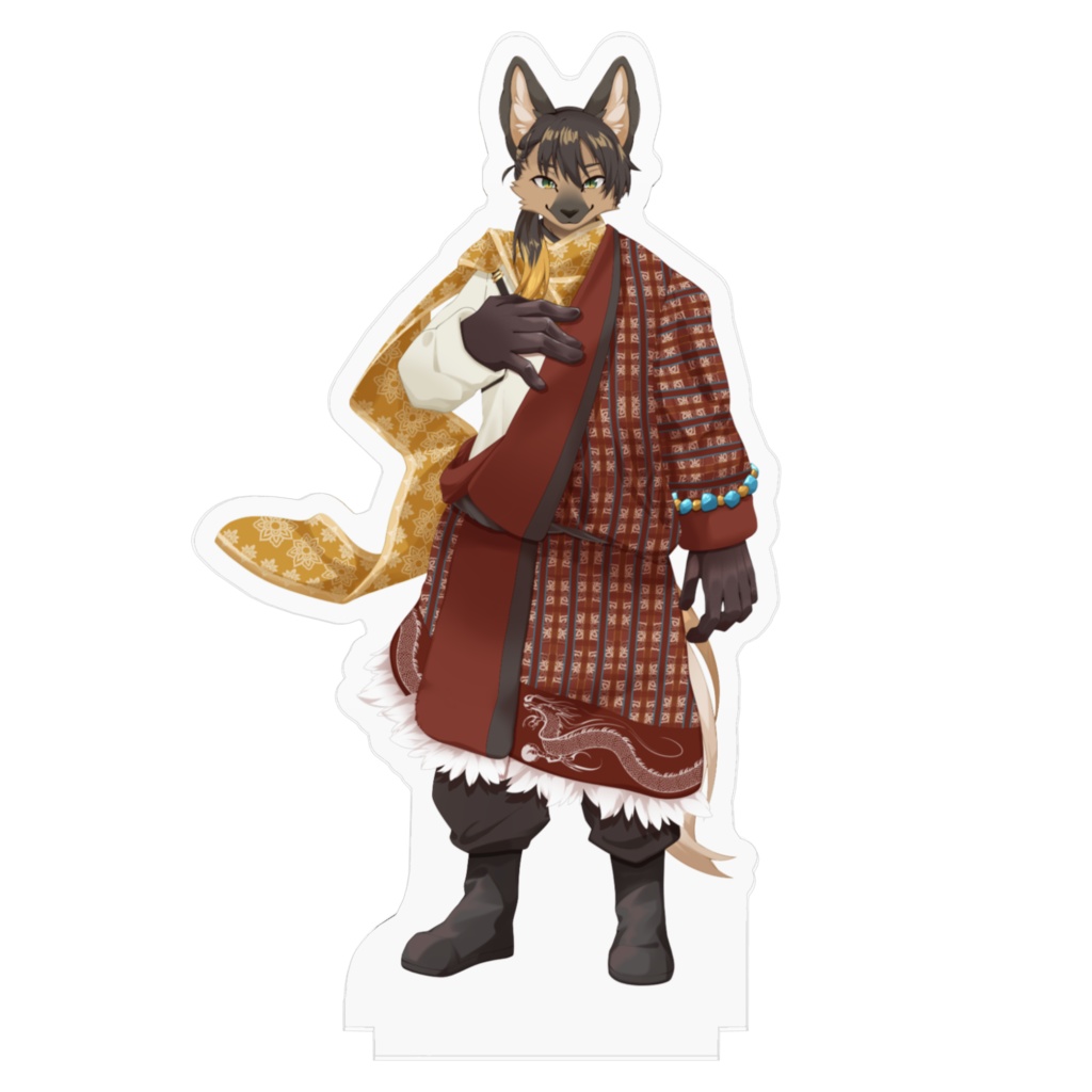 行李ちるアクリルスタンド アジアン衣装ver