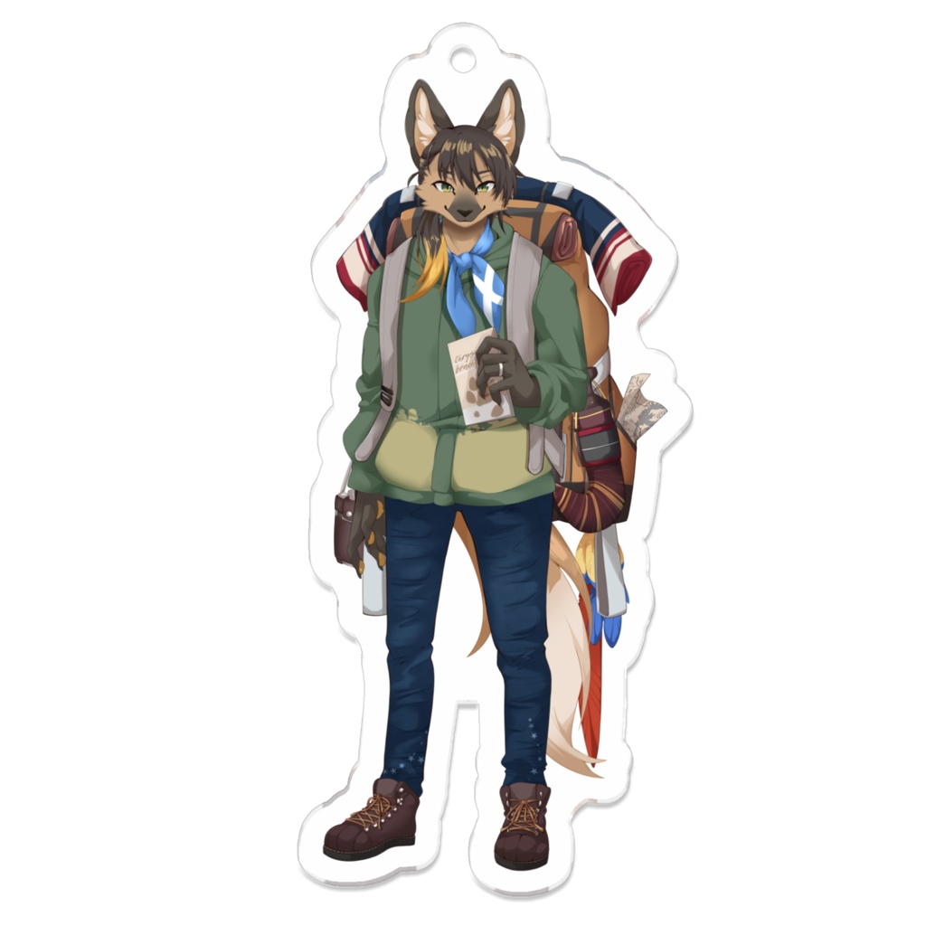 行李ちるアクキー バックパッカーver