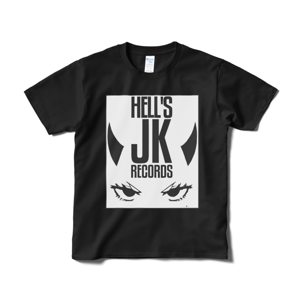 Tシャツ（HELL'S JK RECORDS 黒）