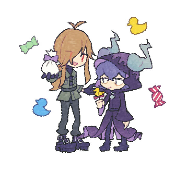 アサヒ&サトリ キャンディキーホルダー