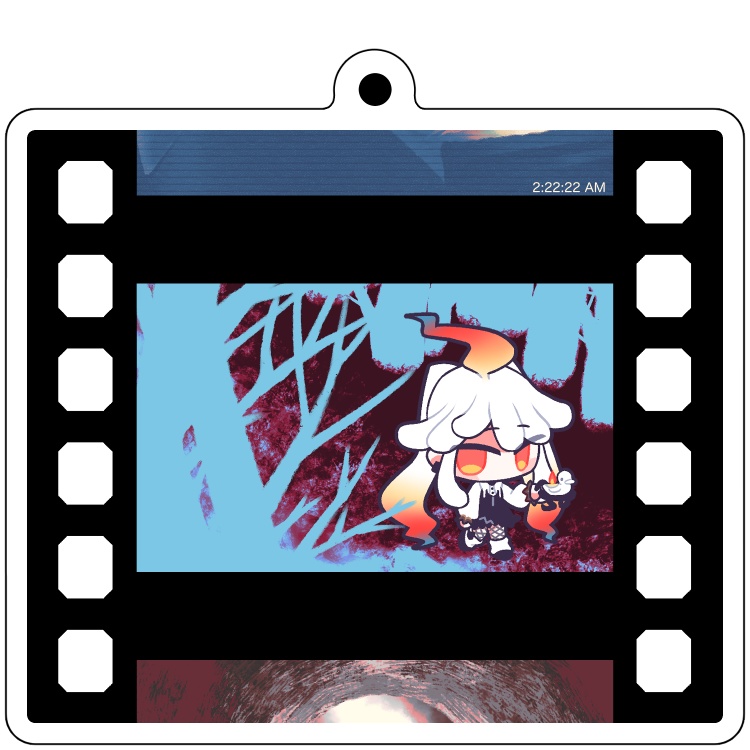 神取雫 シャカシャカアクリルキーホルダー