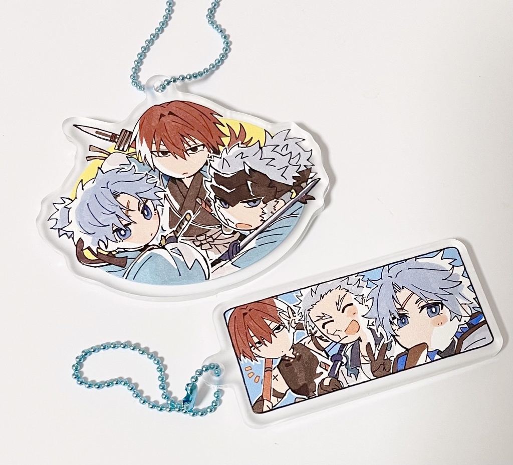 原田・藤堂・永倉アクリルキーホルダー