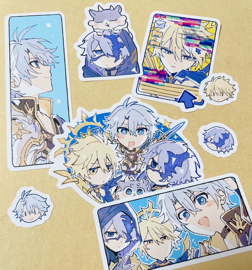 ファイノン・フレイムスティーラー・カスライナ　ステッカー