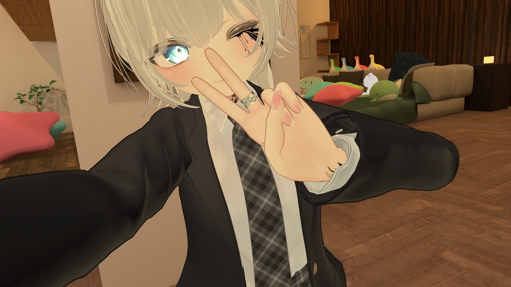 HexagonRing【VRChat想定】【無料】
