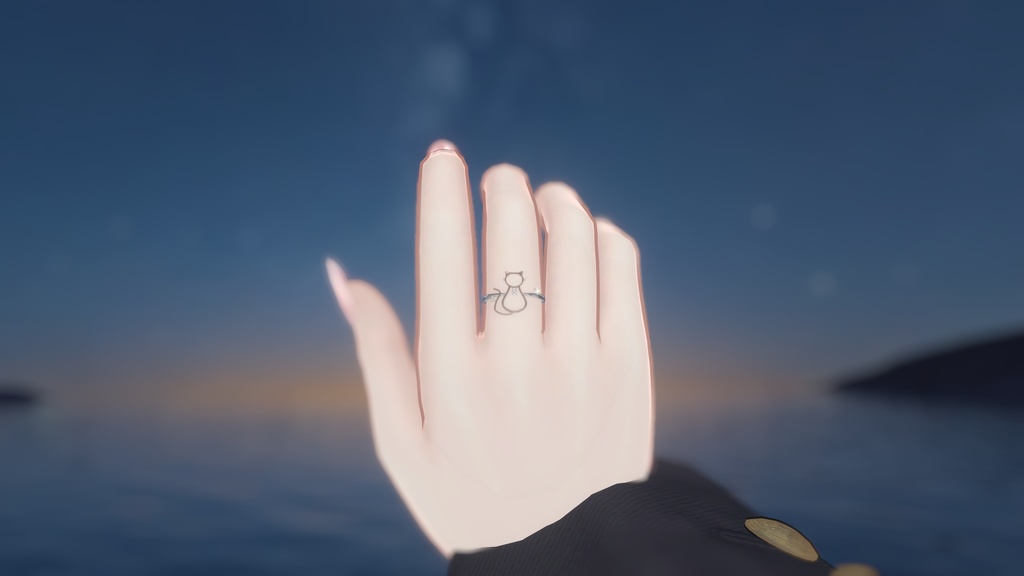 【無料】catring/fancycat【VRChat想定】【全2種】