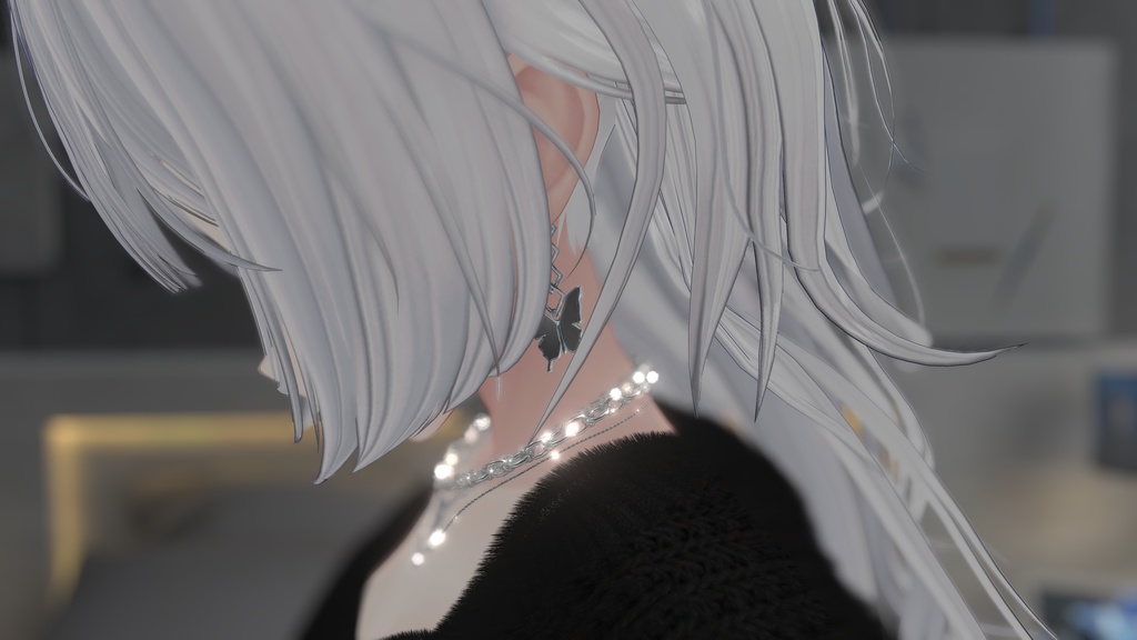 【全3種アクセサリー】-彩蝶-saicho【VRChat想定】【全4色】