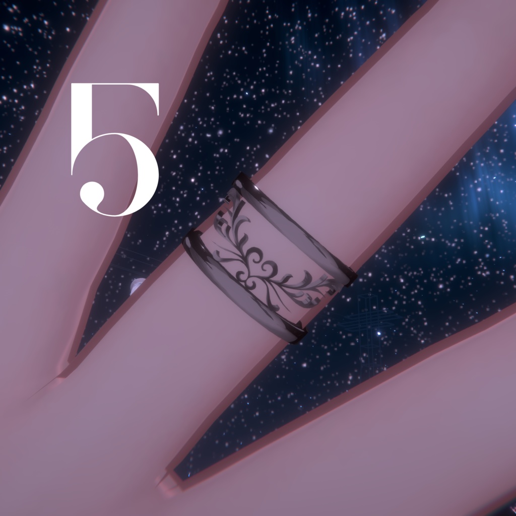 【全5種リング】flawless【VRChat想定】