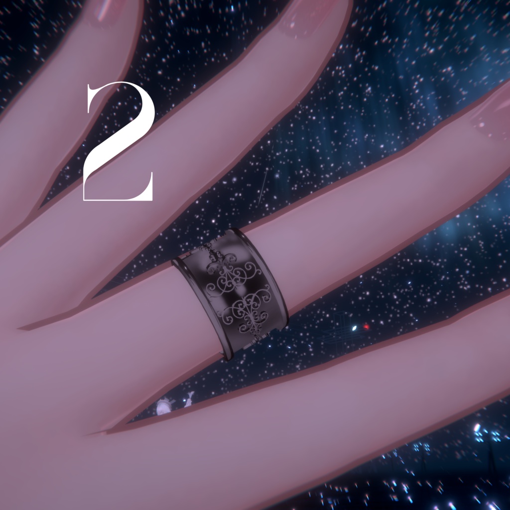 【全5種リング】flawless【VRChat想定】