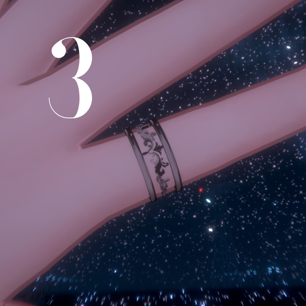 【全5種リング】flawless【VRChat想定】