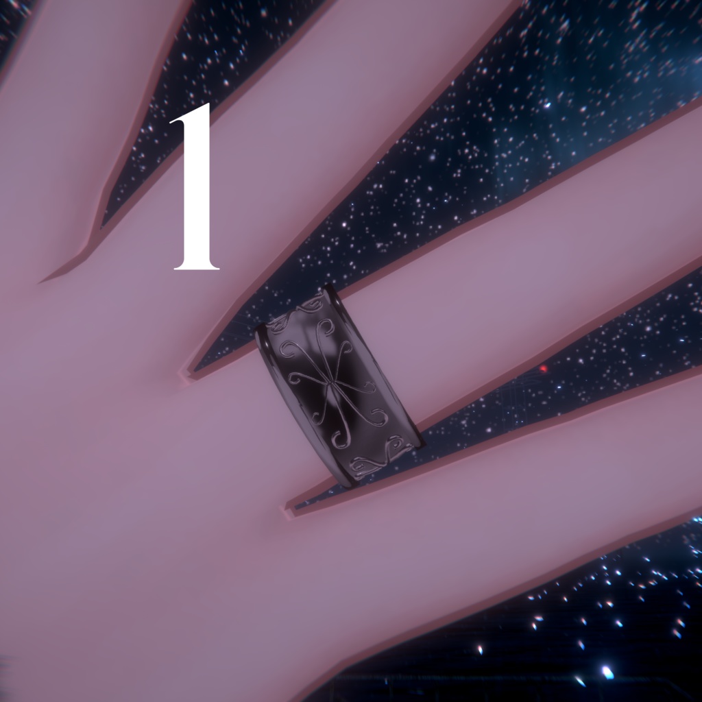 【全5種リング】flawless【VRChat想定】