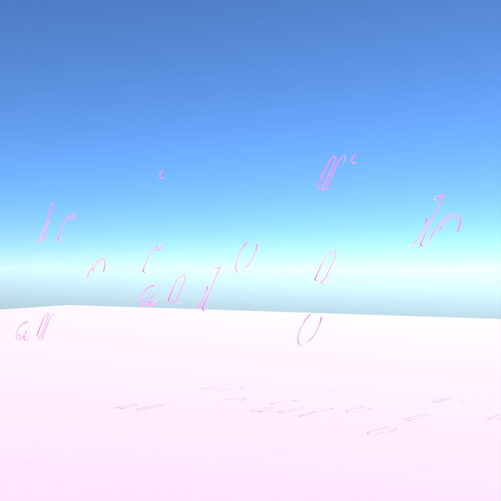 blender「Frame random node」3D空間で扱える文字に関するgeometry nodeその5