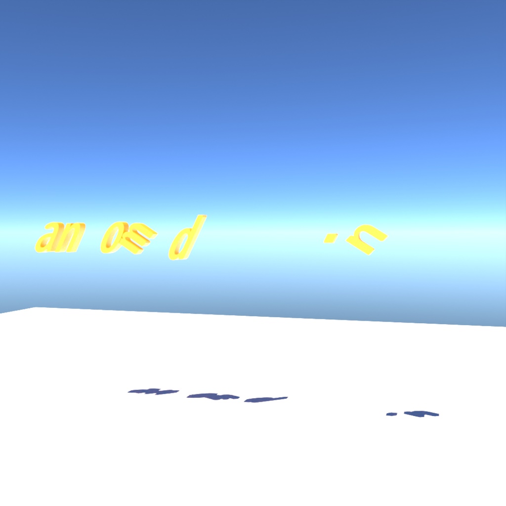 blender「Random.delete.node」3D空間で扱える文字に関するgeometry nodeその6