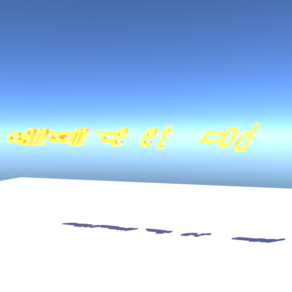 blender「Random.delete.node」3D空間で扱える文字に関するgeometry nodeその6