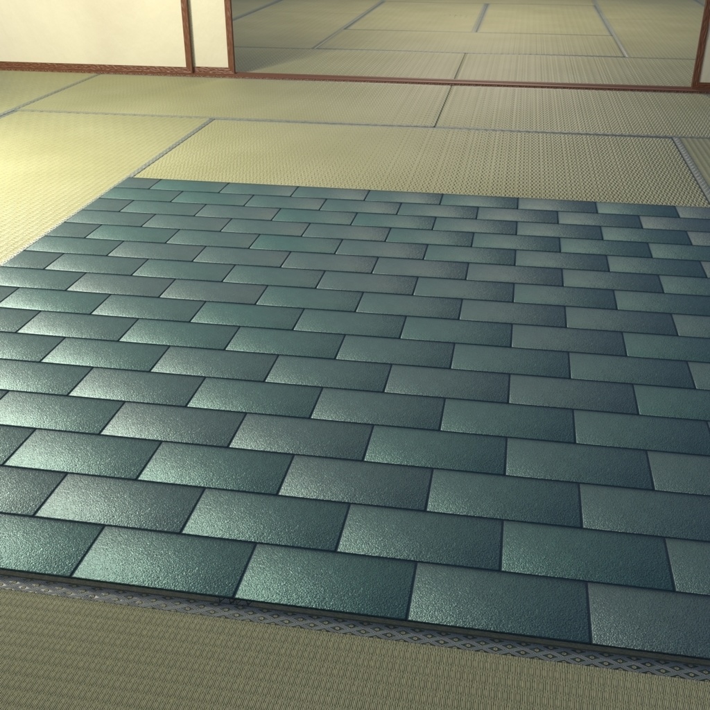 【無料配布/free】🔴JapaneseTexture/日本テクスチャ(瓦・畳・網代・簾・土壁・和紙・木目・葺き系統など)